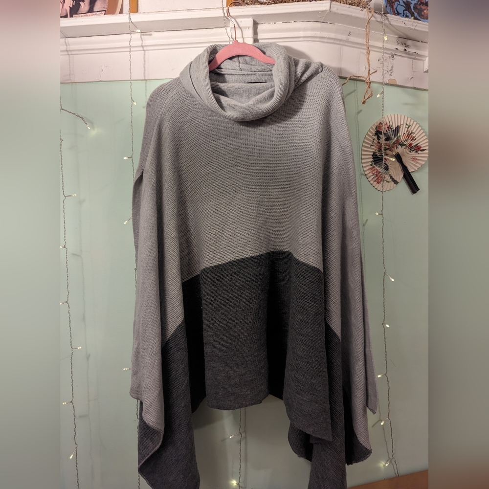 Gray and Dark Gray Women's Sweater
